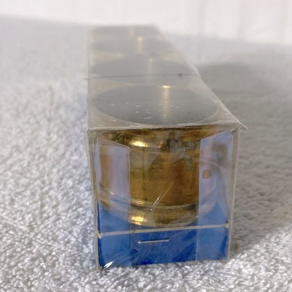 Vintage Giftcraft Brass Napkin Rings Set x4 New - Picture 9 of 13